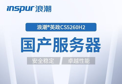 自主高效安全可控 浪潮cs5260h2高端服务器成都51999元